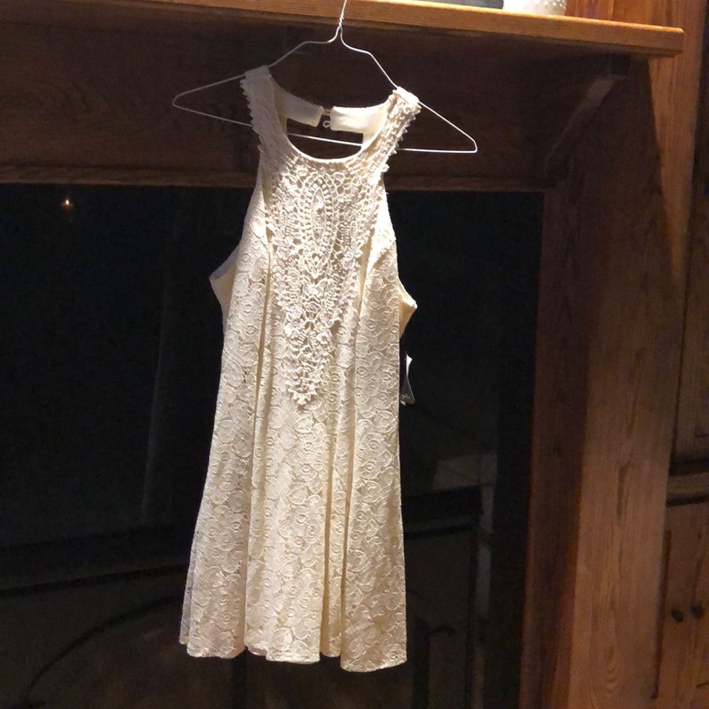 New Junior Ivory Dress